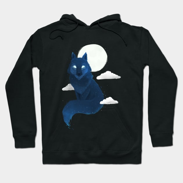 Spirit Wolf Hoodie by Khatii